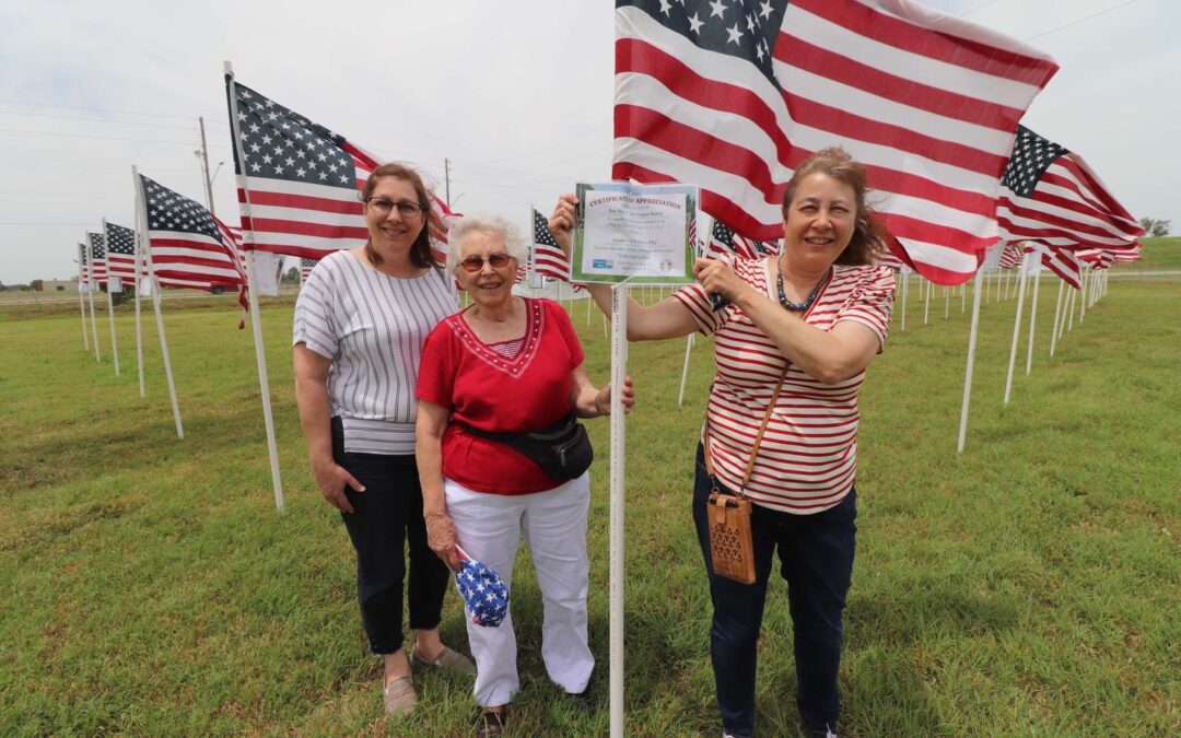 Wichita District 70 Partners with United Way to Salute U.S. Military with Flags of Freedom Memorial Weekend Program