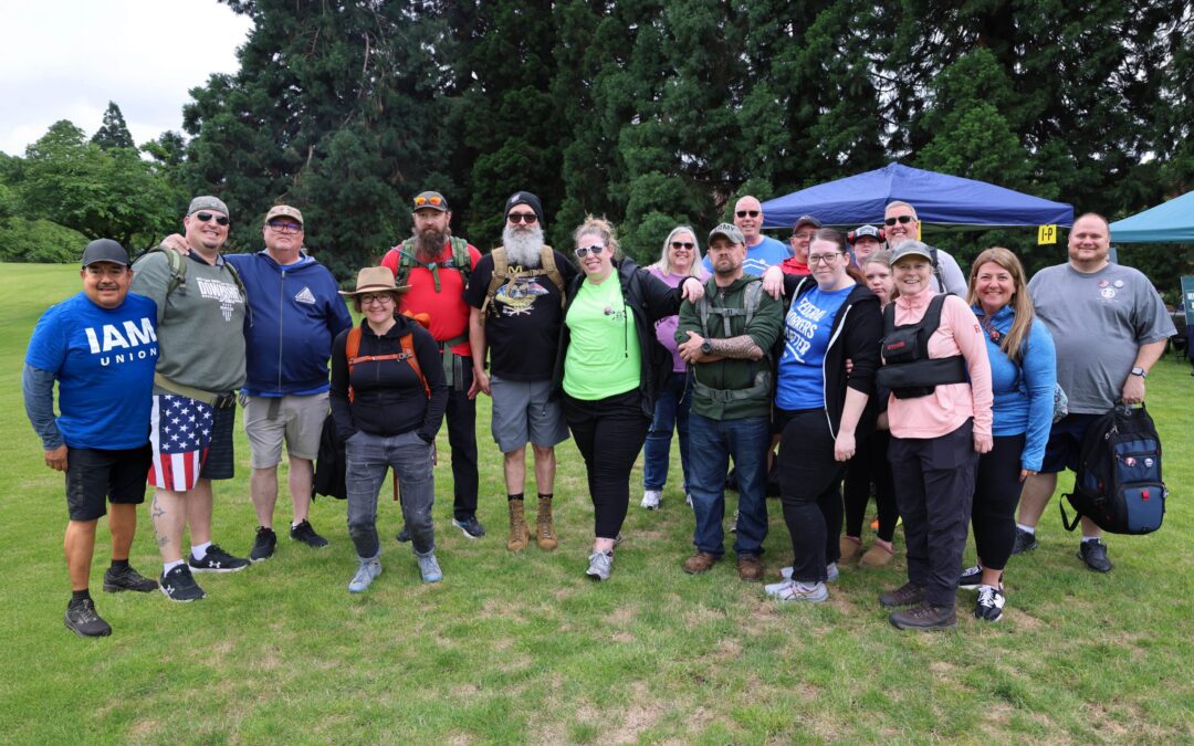 IAM Western Territory Marches for Veterans on Memorial Day